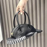 Dolphin-Shaped Handbag