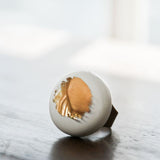 Batucada Gold Circle Loren Ring