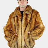 Men’s Fox Fur Coat
