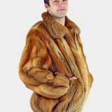 Men’s Fox Fur Coat