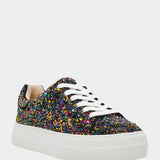 Betsey Johnson Sidny Black Multi Sneaker Q061
