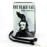 Black Cat Book Clutch