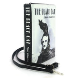 Black Cat Book Clutch