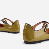 Intentionally Blank Vandam Mary Jane Flat I028