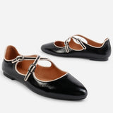 Intentionally Blank Vandam Mary Jane Flat I030