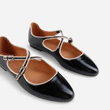 Intentionally Blank Vandam Mary Jane Flat I030