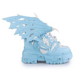 Anthony Wang Blue Apple Sneakers Q072