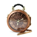 Large Round Clock Handbag