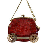 Carriage-Shaped Handbag