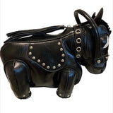 Pony Faux Leather Handbag