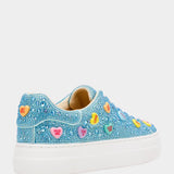 Betsey Johnson Sidny Hearts Sneaker R007