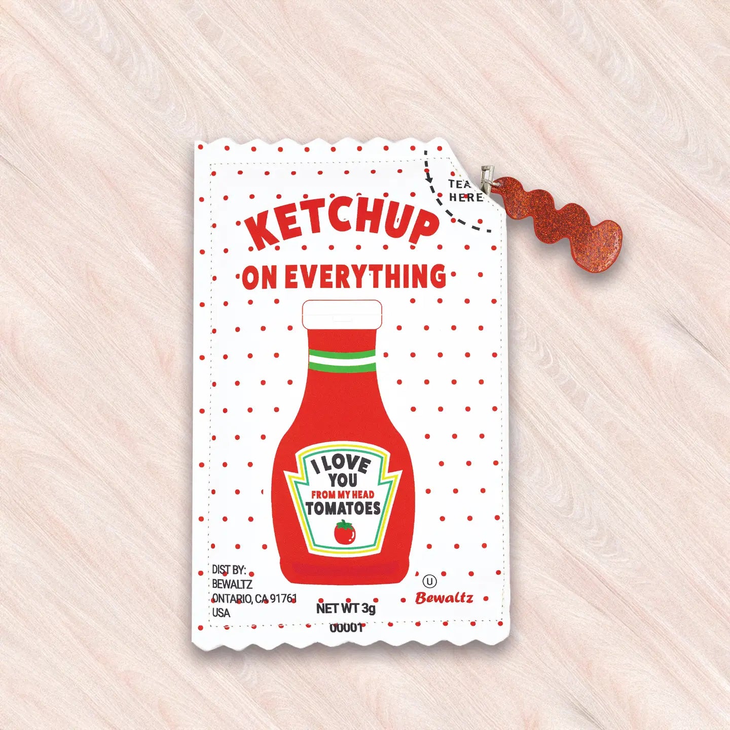 Ketchup Packet Crossbody