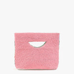 Colorful striped beaded bag back
