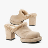 All Black MOD Winter Mule I106
