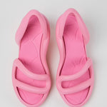 Pink high-heeled shoe top