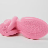 Pink high-heeled shoe sole