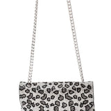 Leopard Crystal Evening Bag
