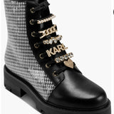 Karl Lagerfeld Mela Combat Bootie Q036