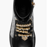 Karl Lagerfeld Mela Combat Bootie Q036