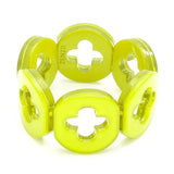 Zenzii Resin Clover Bracelet