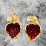 Ancient Bazaar Gold Plated Brass Earrings