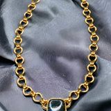 Ancient Bazaar Gold Plated Brass Necklace