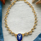 Ancient Bazaar Gold Plated Brass Necklace