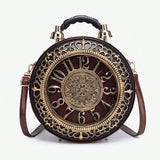 Large Scroll Clock Handbag