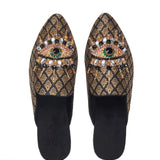 Fuchsia Good Eye Mule J169