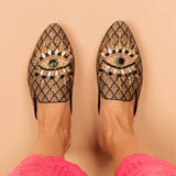 Fuchsia Good Eye Mule J169