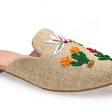Fuchsia Jardin Mule J170