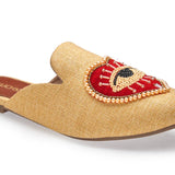 Fuchsia Nazar Royale Mule R136