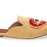 Fuchsia Nazar Royale Mule R136