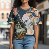 Marianna Canu Art All Over Print Driver 5 Tee