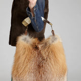 Tres Chic Furs Gold Fox Handbag