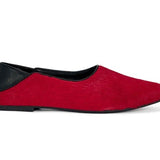 Azalea Wang Amaris Red Flats S091