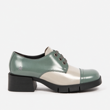 Art Varsova Nappa Shinny Platform Oxfords S098