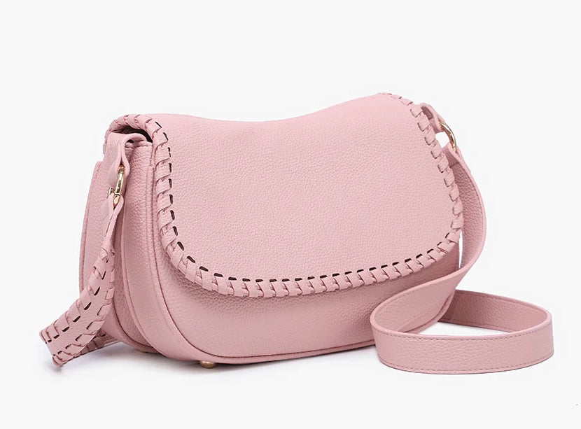 Pink crossbody bag alt view