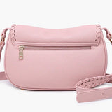 Pink crossbody bag back