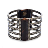 Gina Riley Double Sided Five Bar Bracelet 1042
