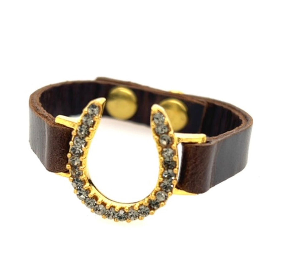 Gina Riley Gold Horseshoe Bracelet RR1137