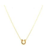 Gina Riley Mini Horseshoe Necklace RR252