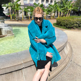 Diana Rosh Ocean Faux Shearling Jacket