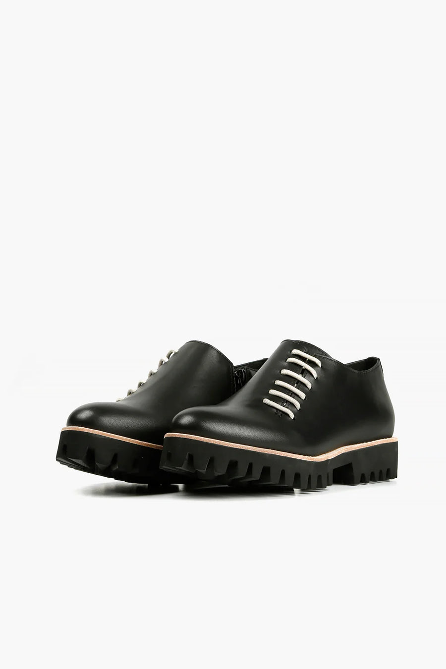 All Black Side Cord Loafer E046