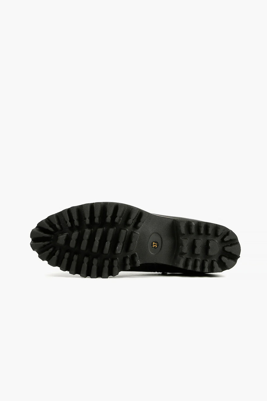 All Black Side Cord Loafer E046