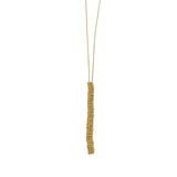Gina Riley Crystal Stacked Y Necklace in Gold RR126