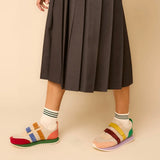 Multicolored velcro sneaker model 2