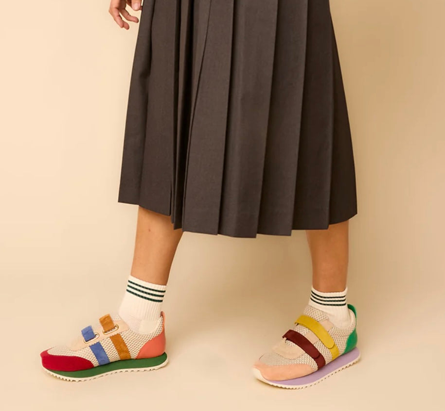 Multicolored velcro sneaker model 2