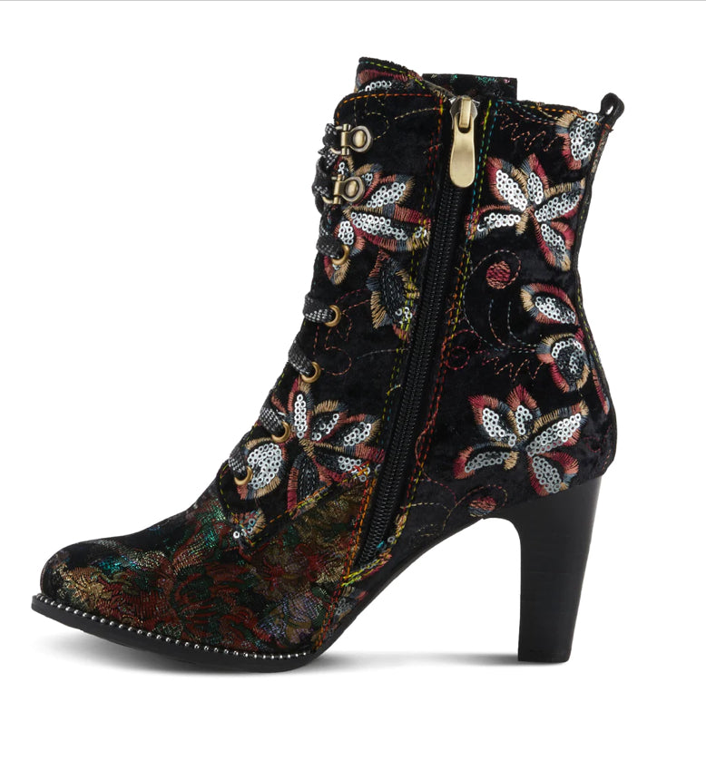 Spring Step Glisten Heel Bootie M033