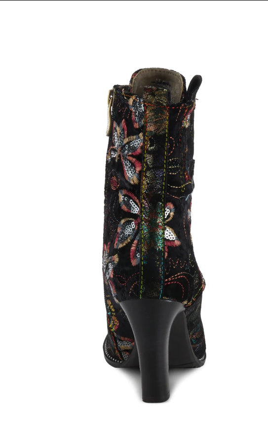 Spring Step Glisten Heel Bootie M033